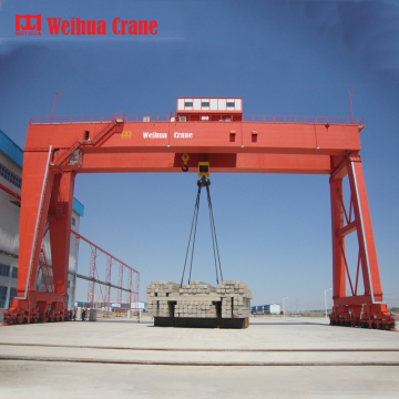 Weihua Heavy Duty Mg Type Double Girder 150 Ton Gantry Crane
