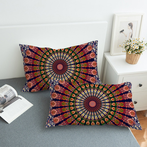 Linen Cushion Cover for Decro Christmas Pillowcases Santa Claus Cute Printed Pillow Case Supplier