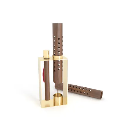 Metal OUD BURNER Line Stick Incense Burner