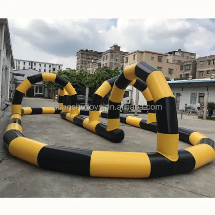 Inflatable Outdoor Adult Go Kart Track for Sports Games