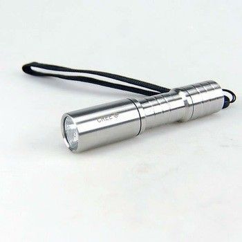 Mini Stainless Steel Led Flashlight 240lm 14500 Lithium 2 Aa Led Flashlight
