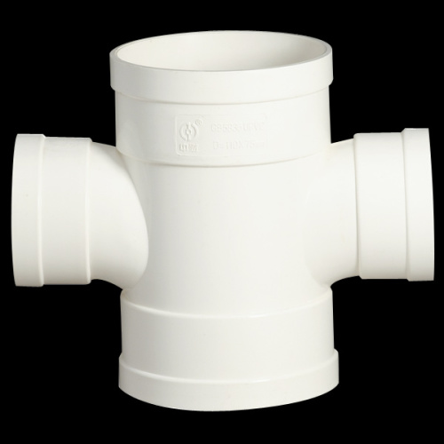 UPVC PVC Pipes Fittings Reducing Downstream Cross Joint for Irrigation