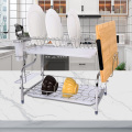 304 Stainless Steel Dish Drying Rack 2 Tier