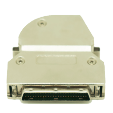 1.27mm Series Shielded Backshell Kits 50P Angled