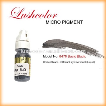 Lushcolor brand dermatologist tested eyebrow color pigments