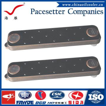 Customized high performance oil cooler for light truck