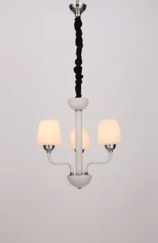 Modern Style Matte White Custom Desinger Lighting Furniture for restaurant living room Chandelier China Factory Supply