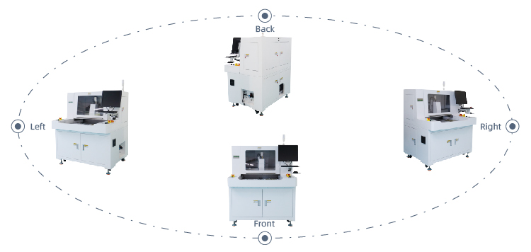 Hot selling pcb board visual cutting machine