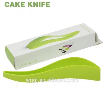 High Quality ABS Cake Knife Cake New Design Pie Server Colorful Bread Slicer Plastic Sheet Cutter