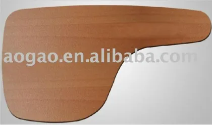 student compact laminate chair with writing tablet