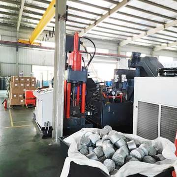 Brass Hair Wire Baling press Machine