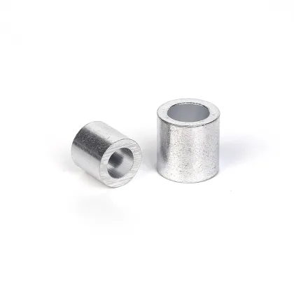 Aluminum joint sleeve round aluminum sleeve