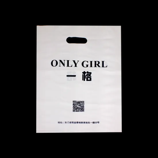 Customized Shopping Packaging Bag Die Cut Bag