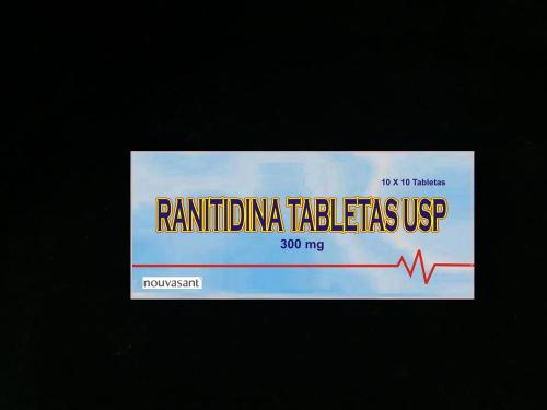 Ranitidine 태블릿 혈압/USP 300 밀리 그램