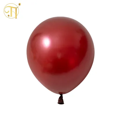 Mayorista de globos Retro Garnet Red Latex Balloons