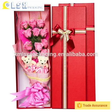 Round White Paper tube flower shipping boxes/ flower bouquet boxes/flower packaging box