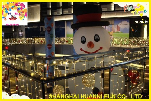 2014 Popular Customized Commercial High-Quality Snowman Advertising Inflatables