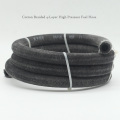 Cotton braided 4 layer high pressure fuel hose