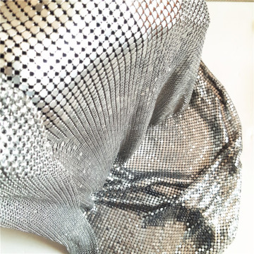 8mm Shiny Metallic Sequin Fabric for Drapery and Interior Dividers