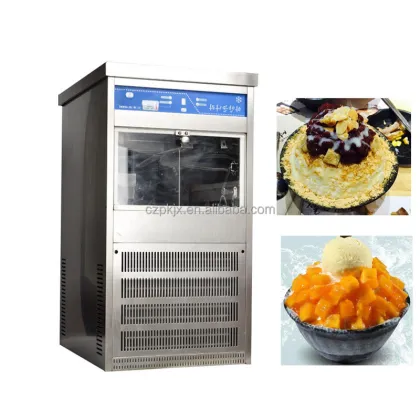 Commercial Stainless Steel Snowflake Making Chocolate Milk Snow Ice Machine