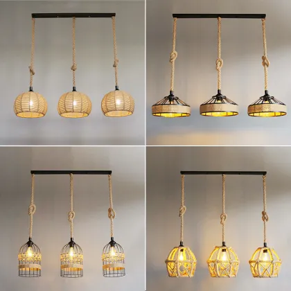 Modern Simple Chinese B&B Chandelier for Bar Light Dining Room