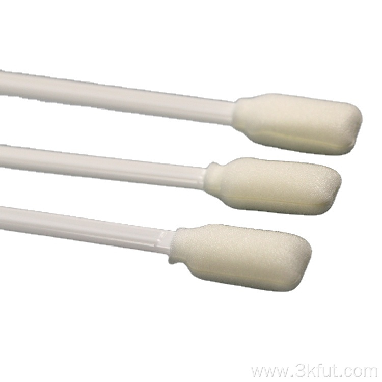 Safety Double Cleanroom Foam Ear Swab Two Sided