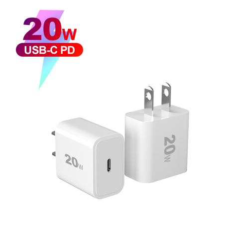 Nya heta artiklar Telefon Typ-C Wall Charger 20W