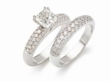 18k white diamond wedding ring,diamond jewelry