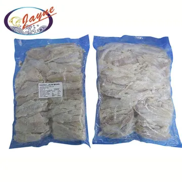 Chinese factory wholesale dried salted pollock migas detail /frozen dried salted migas