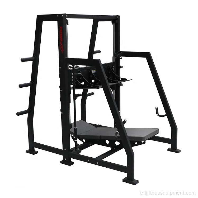 Eğitim Vücut geliştirme dikey bacak pres spor makinesi