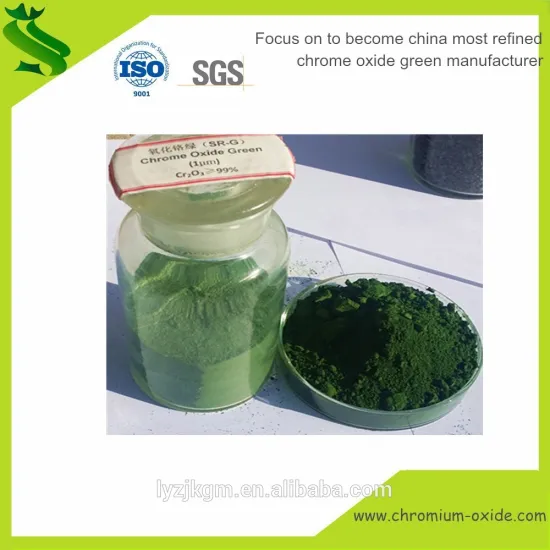 Ceramic Pigment Grade Plastic Color Pigment Chromium Oxide Green Factory Price