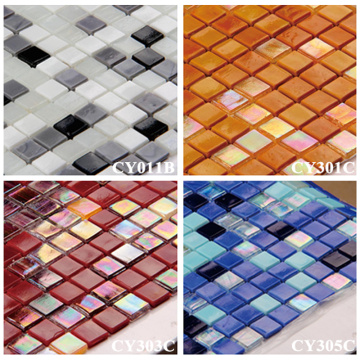 Italia Mosaico di piastrelle di vetro Backsplash Wall Mosaics