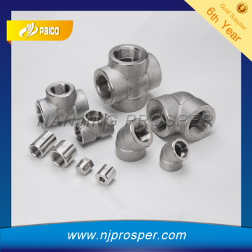 Stainless steel 2 inch forged pipe fittings/ coupling &tee&elbows(YZF-P97)