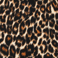 Jersey de punto doble con estampado de leopardo Tejido DTY