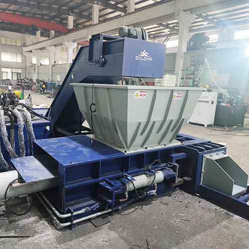 Aluminium Scrap Compressing Process Machine Copper Aluminum Scrap Baler Factory