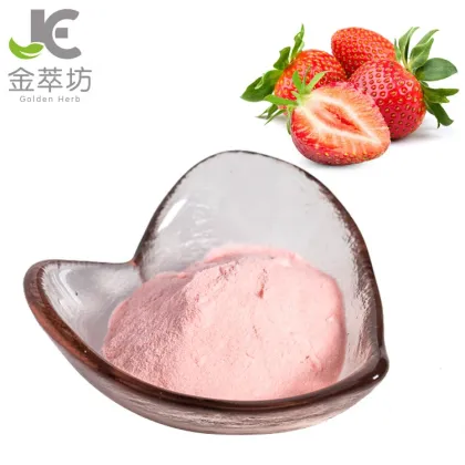 manufacturer supply fruit powder organic strawberry fruit juice powder strawberry flavor powder