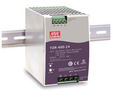 Mean Well TDR-480-48 480W 48V DIN Rail Power Supply
