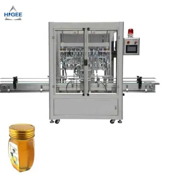 Honey Glass Bottle Bottling and Packaging Machine