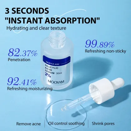Custom Salicylic Acid Serum: Acne Face Hydra Serum for Shrink Pores and Acne Removal