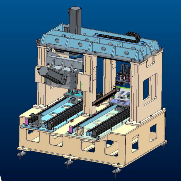 Bowl Shaped Plug Press Fitting/Cylinder Tray Disassembly and Blowing Equipment for Automobile Engine Cylinder Body