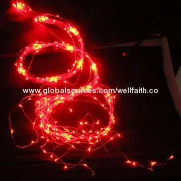 Copper Wire LED Rain Drop Christmas Lights with 36V Voltage