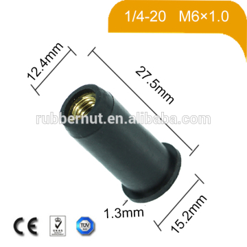 rivet nut threaded insert for plastic