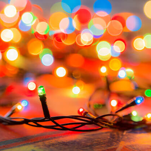 أضواء شجرة عيد الميلاد عالية الجودة