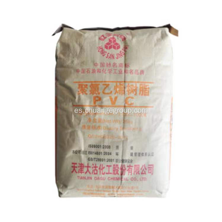 Resina de PVC Tianjin Dagu DG-1000K K67