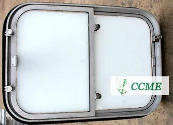Marine Wheel House Bolted Aluminum Marine Sliding Window