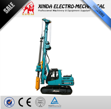 SUNWARD SWDM06 449N.m Hydraulic Crawler Drill, Portable Rotary table Drilling Rig