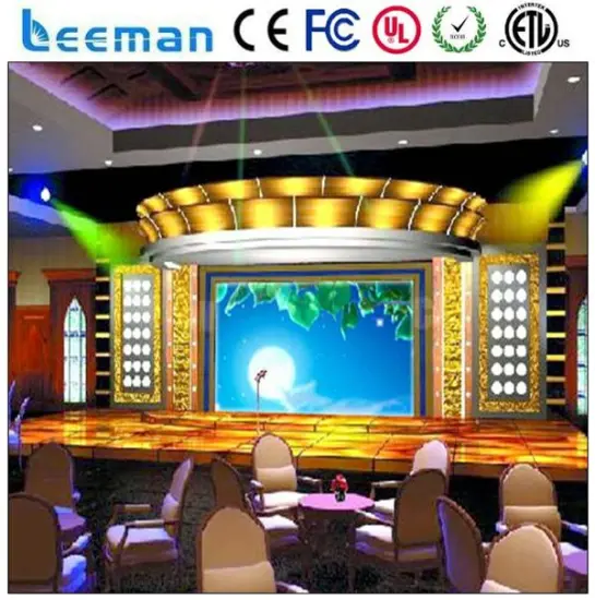 video wall screen Leeman P7.62 SMD ph led display