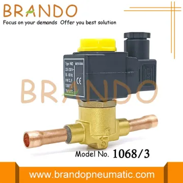 1068/3 3/8'' 2 Way Normally Closed Solder Refrigeration Solenoid Valve