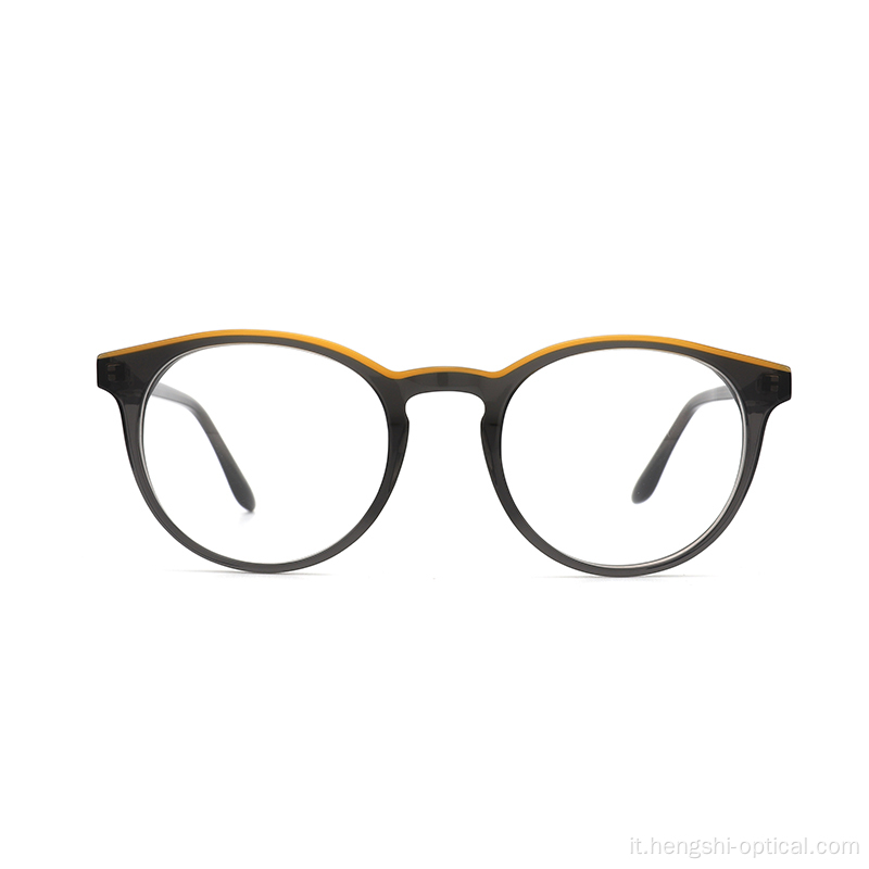 Occhiali per occhiali a cornice di cellulosa