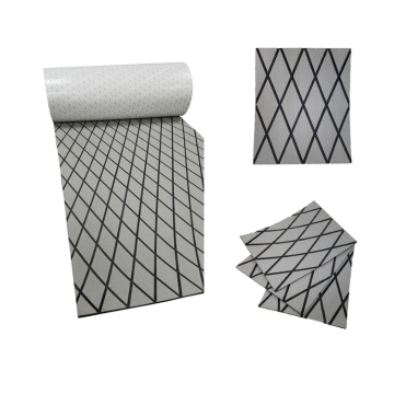 94.5" X 35.4"Boat Flooring EVA Foam Boat Decking Marine Flooring Mat Boat Carpet Sheet Non-Slip Self-Adhesive Flooring Materialfor Surfboard Motorboat RV Yacht Kayak(Grey With Black Stripes - View #7